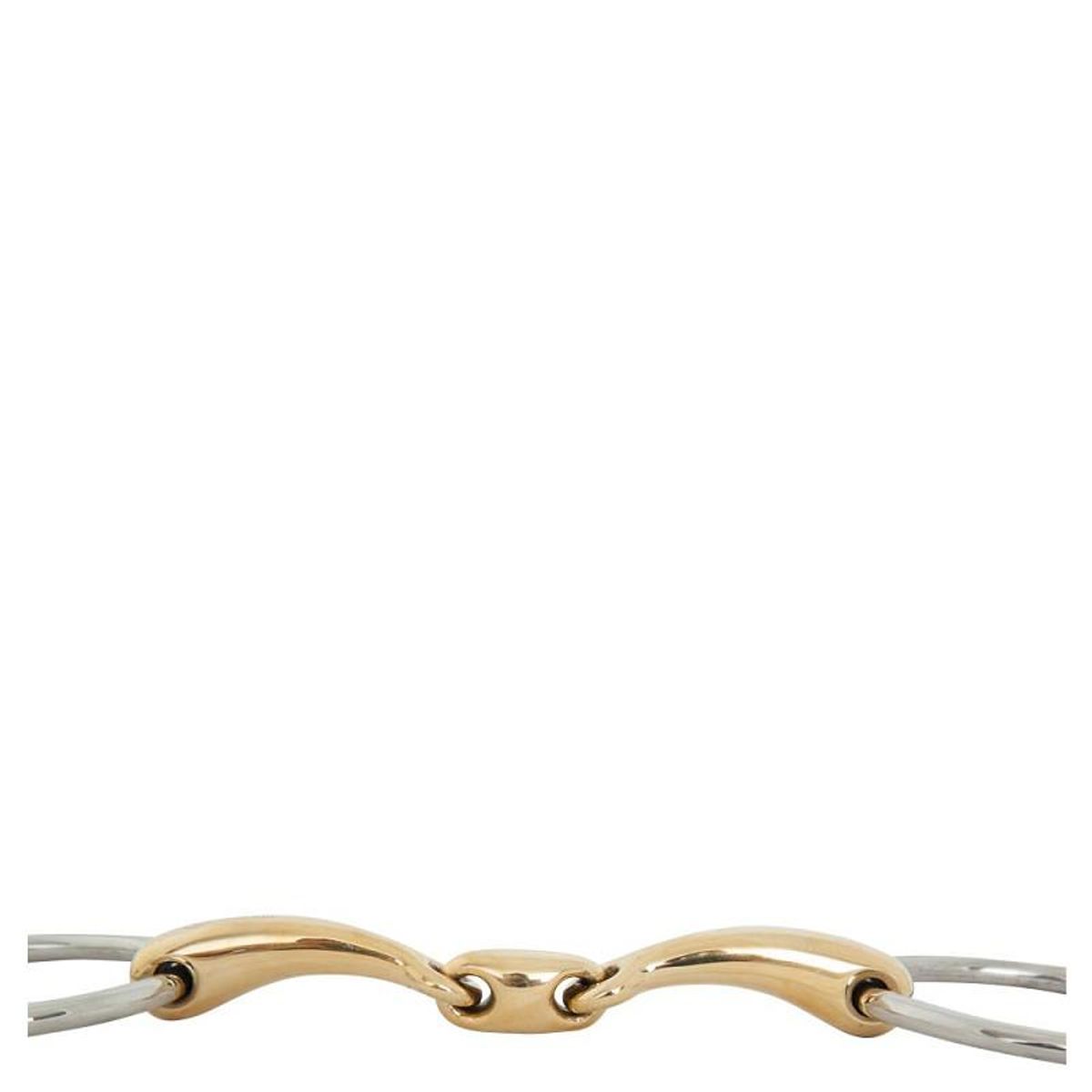 BR Double Jointed Loose Ring Snaffle Soft Contact 12 mm Ø 70 mm